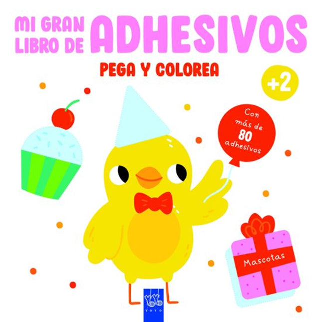 Mi gran libro de adhesivos. Mascotas
