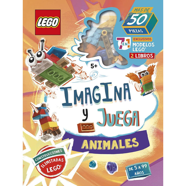 Lego icónico. Imagina y juega. Animales