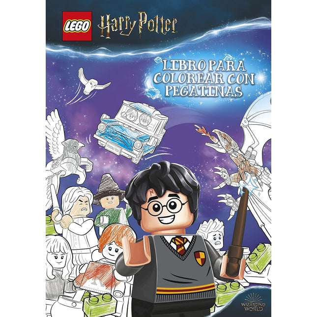 Lego Harry Potter. Libro para colorear con pegatinas