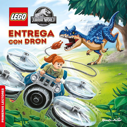 Lego Jurassic World. Entrega con dron