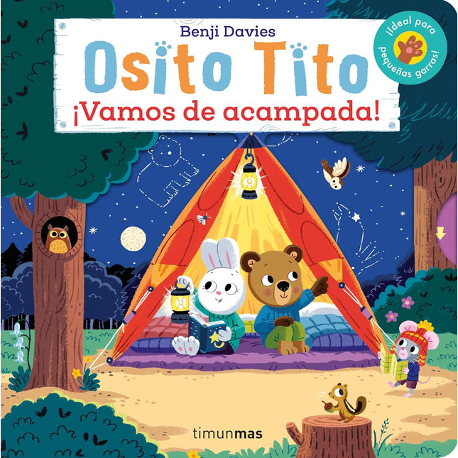 Osito tito. ¡Vamos de acampada]!