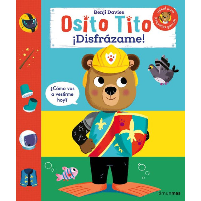 Osito tito. ¡Disfrázame!