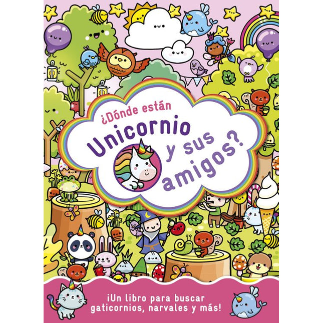 ¿Dónde están unicornio y sus amigos?