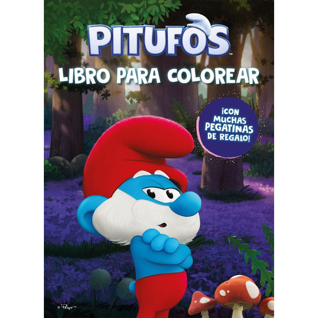 Pitucos. Libro para colorear con pegatinas