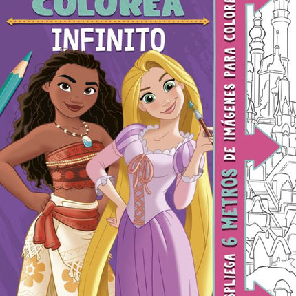 Princesas. Colorea infinito