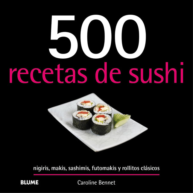 500 recetas de sushi