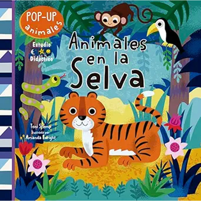 POP-UP ANIMALES: ANIMALES EN LA SELVA