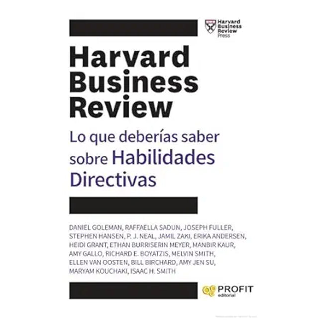 (HBR) LO QUE DEBERÍAS SABER S/HABILIDADES DIR ECTIVAS