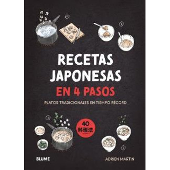 Recetas japonesas en 4 pasos
