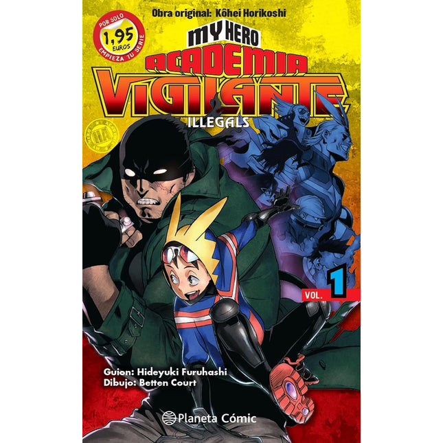 MY HERO ACADEMIA VIGILANTE ILLEGALS N.º 01