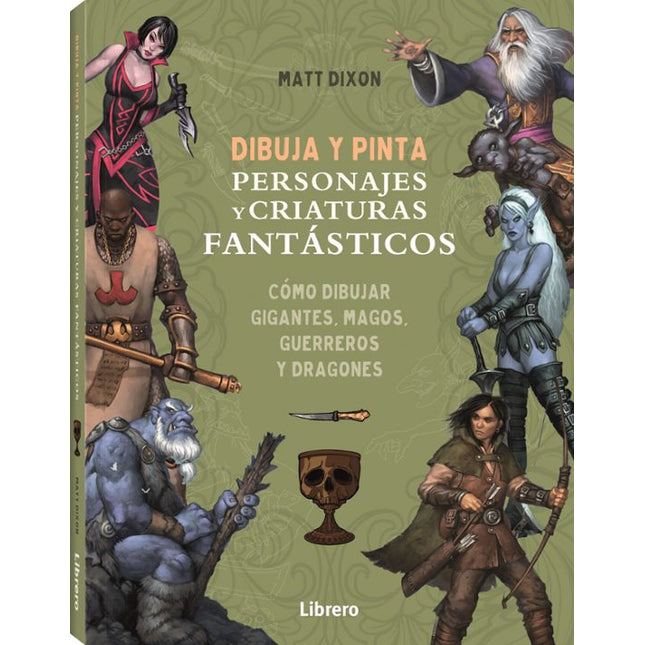 DIBUJAR Y PINTAR PERSONAJES Y CRIATURAS FANTA STICOS