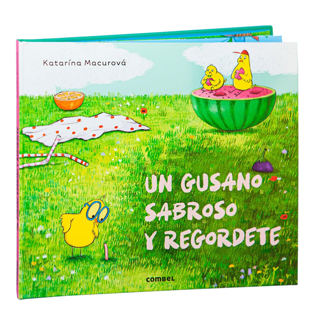 Un gusano sabroso y regordete