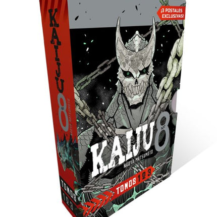 Shonen Starter Set Kaiju 8 Nº 1+2+3