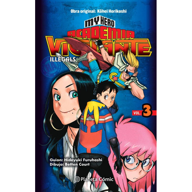 MY HERO ACADEMIA VIGILANTE ILLEGALS Nº 03