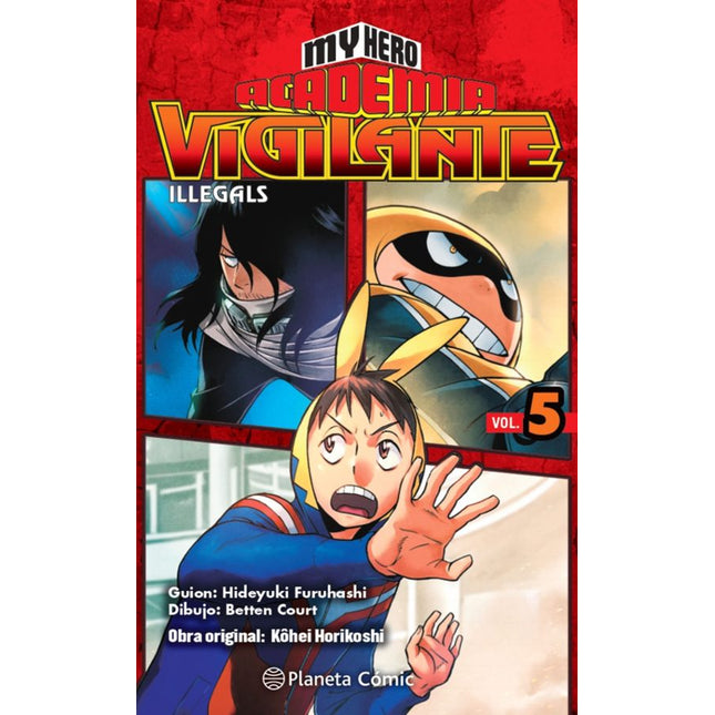 MY HERO ACADEMIA VIGILANTE ILLEGALS Nº 05