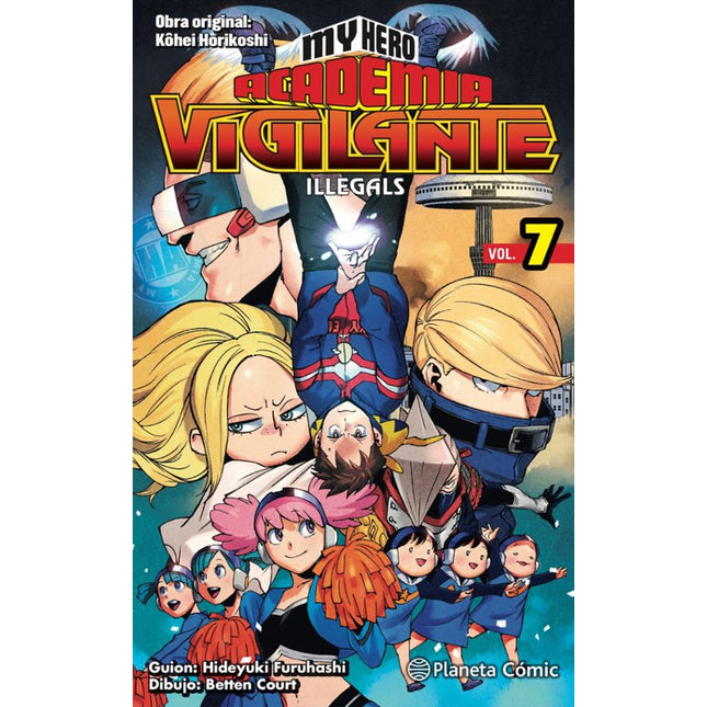 MY HERO ACADEMIA VIGILANTE ILLEGALS Nº 07
