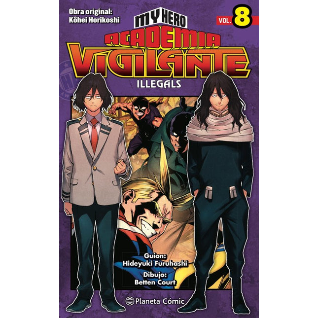 MY HERO ACADEMIA VIGILANTE ILLEGALS Nº 08