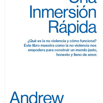 NO VIOLENCIA: UNA INMERSION RAPIDA