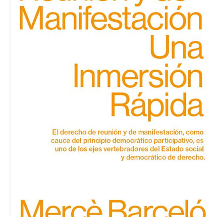 DERECHO DE REUNION Y DE MANIFESTACION: UNA IN MERSION RAPIDA