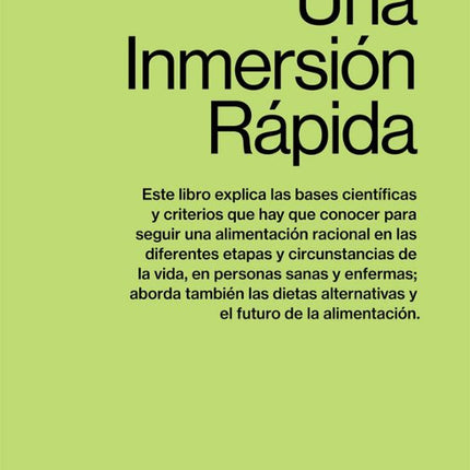 DIETAS: UNA INMERSION RAPIDA