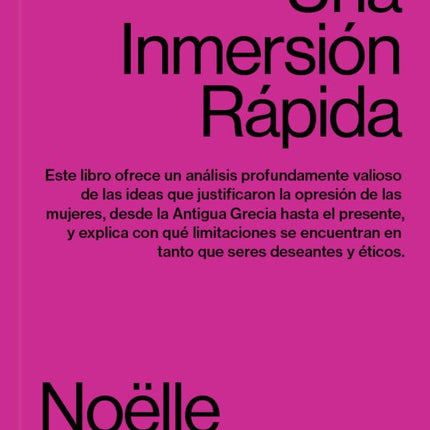 FEMINISMO: UNA INMERSION RAPIDA