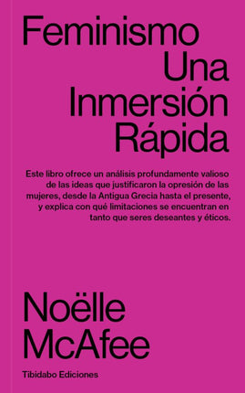 FEMINISMO: UNA INMERSION RAPIDA