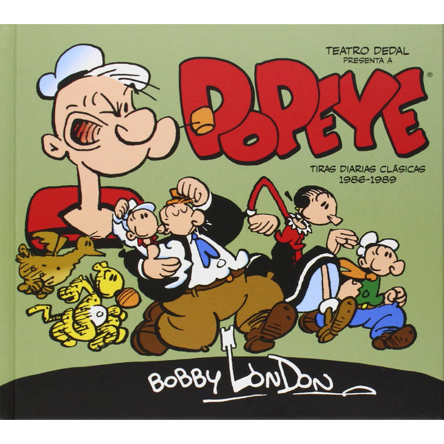 Popeye.(1) tiras diarias clásicas (1986-1989)