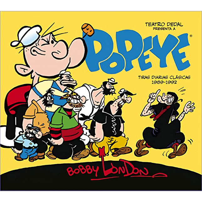 Popeye.(2) tiras diarias clásicas (1989-1992)
