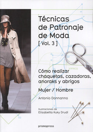 Técnicas de patrona de moda (vol.3) cómo realizar chaquetas, cazadoras