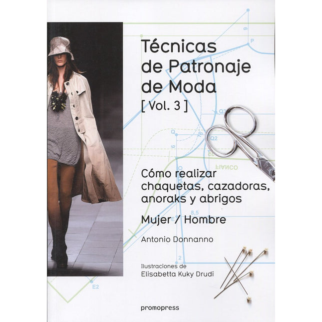 Técnicas de patrona de moda (vol.3) cómo realizar chaquetas, cazadoras