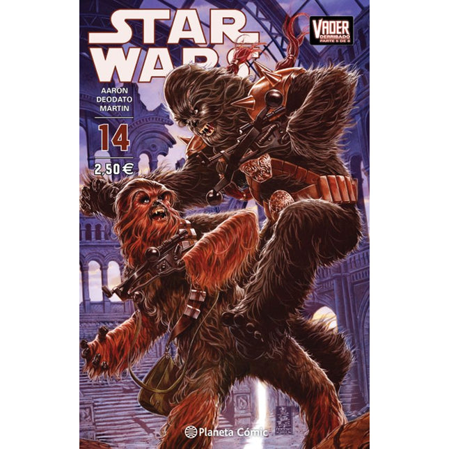 STAR WARS Nº 14 (VADER DERRIBADO 5 DE 6)