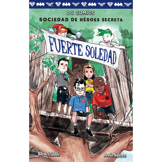 Fuerte soledad. dC comic sociedad de héroes secreta