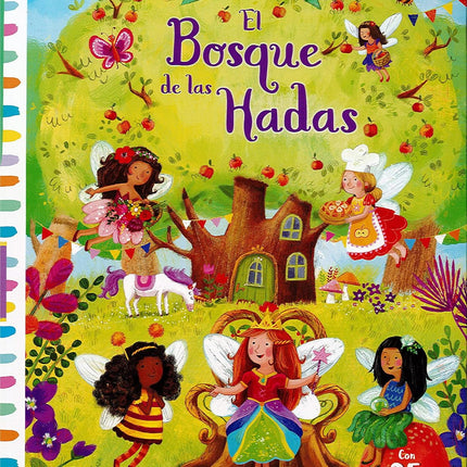 El bosque de las hadas. Carrusel desplegable