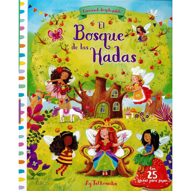 El bosque de las hadas. Carrusel desplegable