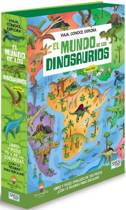 El mundo de los dinosaurios. Viaja, conoce, ...