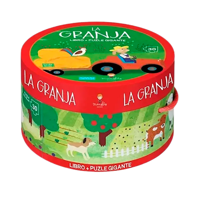 La granja (caja redonda lis+puzle)