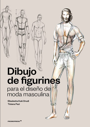 Dibujo de figurines p/el diseño de moda masculina