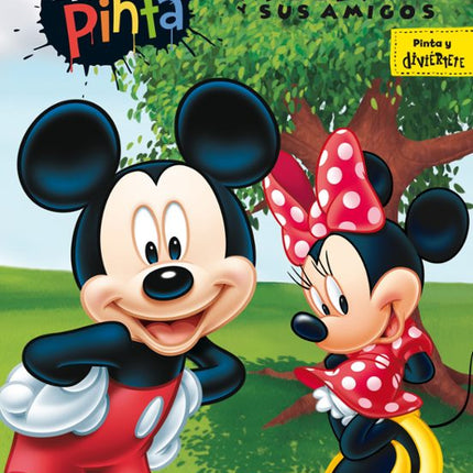 MICKEY Y SUS AMIGOS. PINTA PINTA