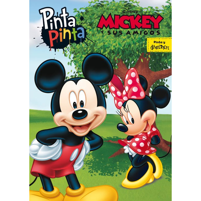 MICKEY Y SUS AMIGOS. PINTA PINTA