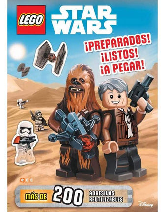 Lego star wars. ¡preparados! ¡Listos! ¡A pegar!