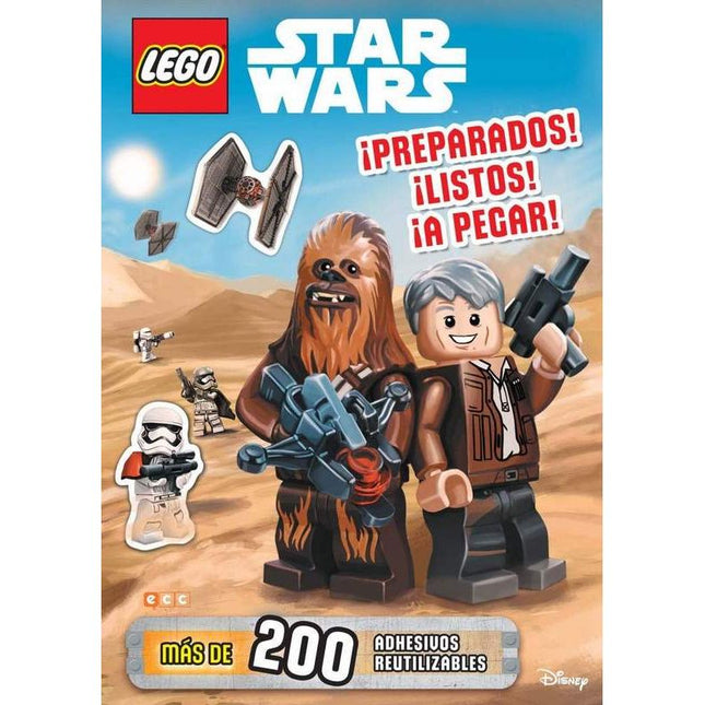 Lego star wars. ¡preparados! ¡Listos! ¡A pegar!