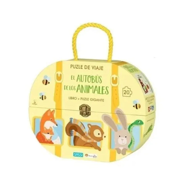 El autobús de los animales (puzle viajé)