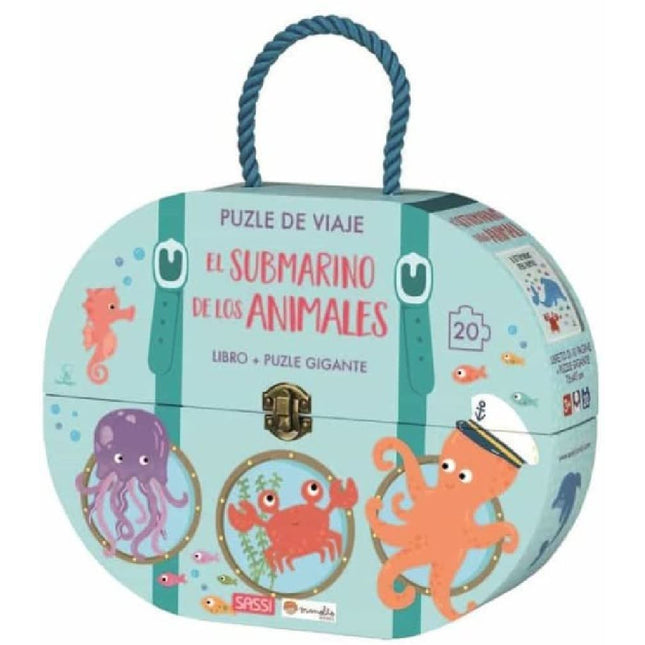 El submarino de los animales (puzle viajé)
