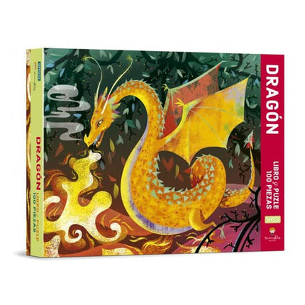 Dragón (libro+puzle-100 pzas)