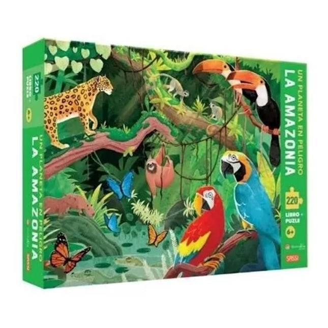 La Amazonia (libro+puzle-220 pzas)