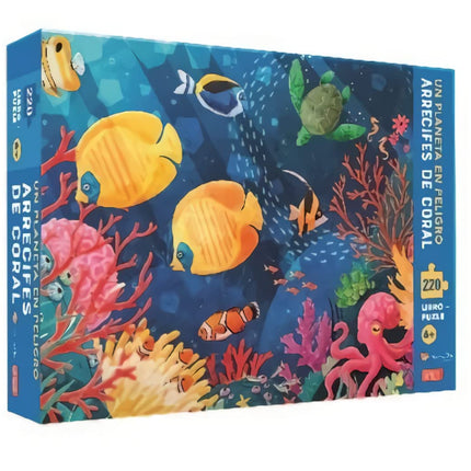 Arrecifes de coral (libro+puzle-220 pzas)