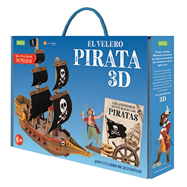 El velero pirata 3d