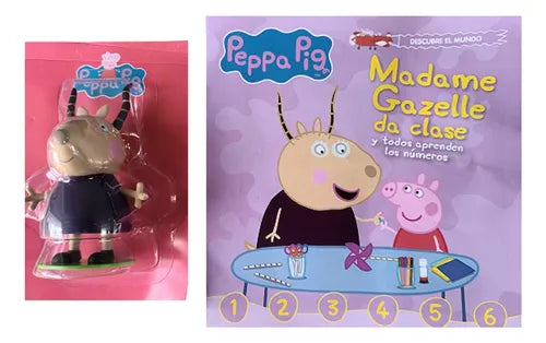Peppa Pig. Madame gazelle da clases