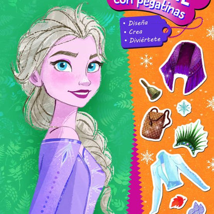 Frozen 2. Vísteme con pegatinas