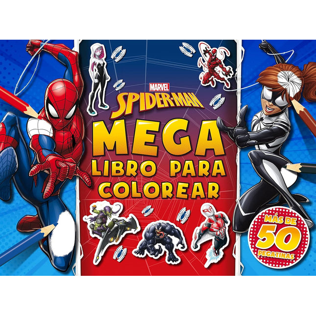 Spider-man. Megalibro para colorear 2
